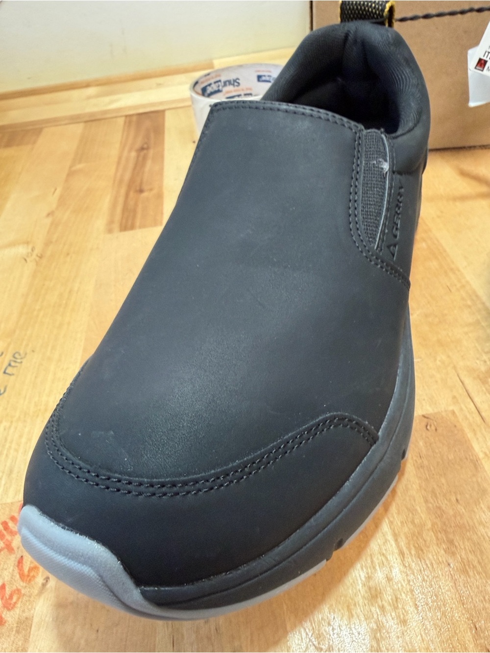 Gerry  Men's Slip-On Casual Shoes — Black - Picture 5 of 8
